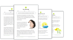 Arbeitsblätter Lesetexte Arbeitsblätter Lesetexte